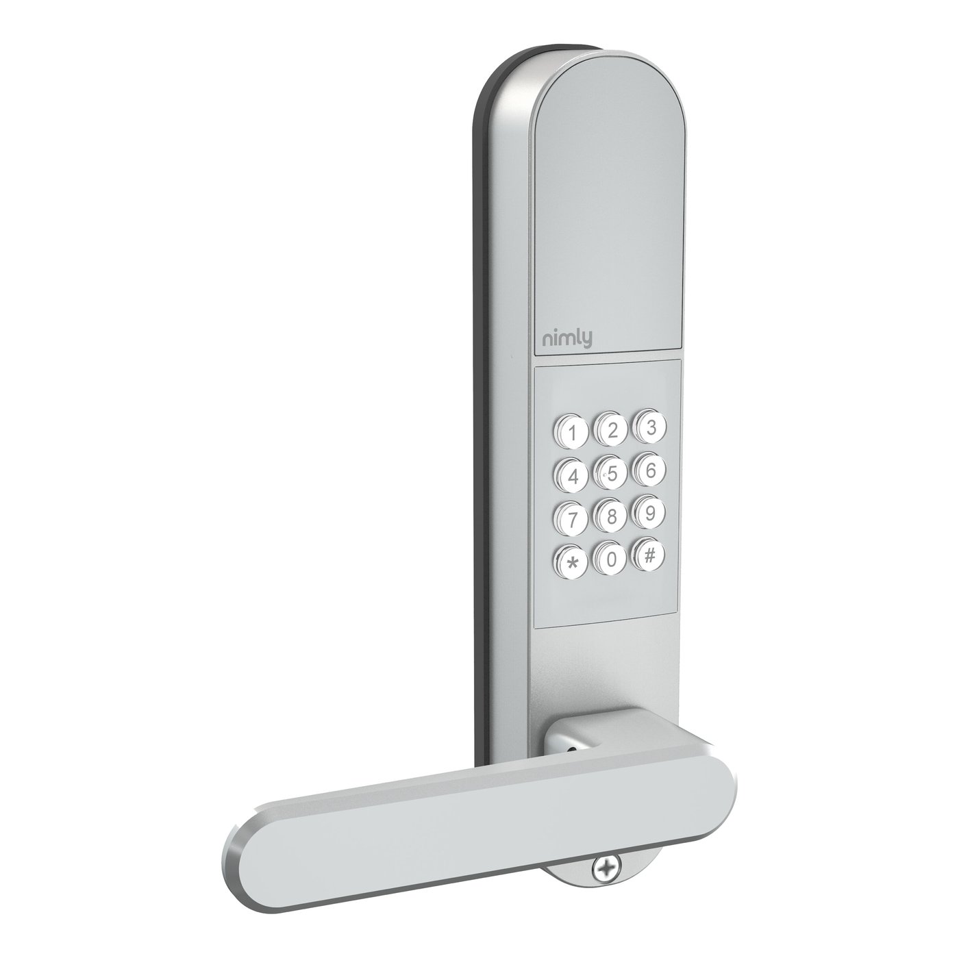 Nimly Code Pro Elektroniskt dörrlås Silver