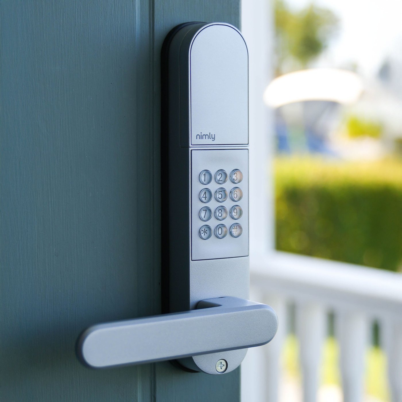 Nimly Code Pro Elektroniskt dörrlås Silver