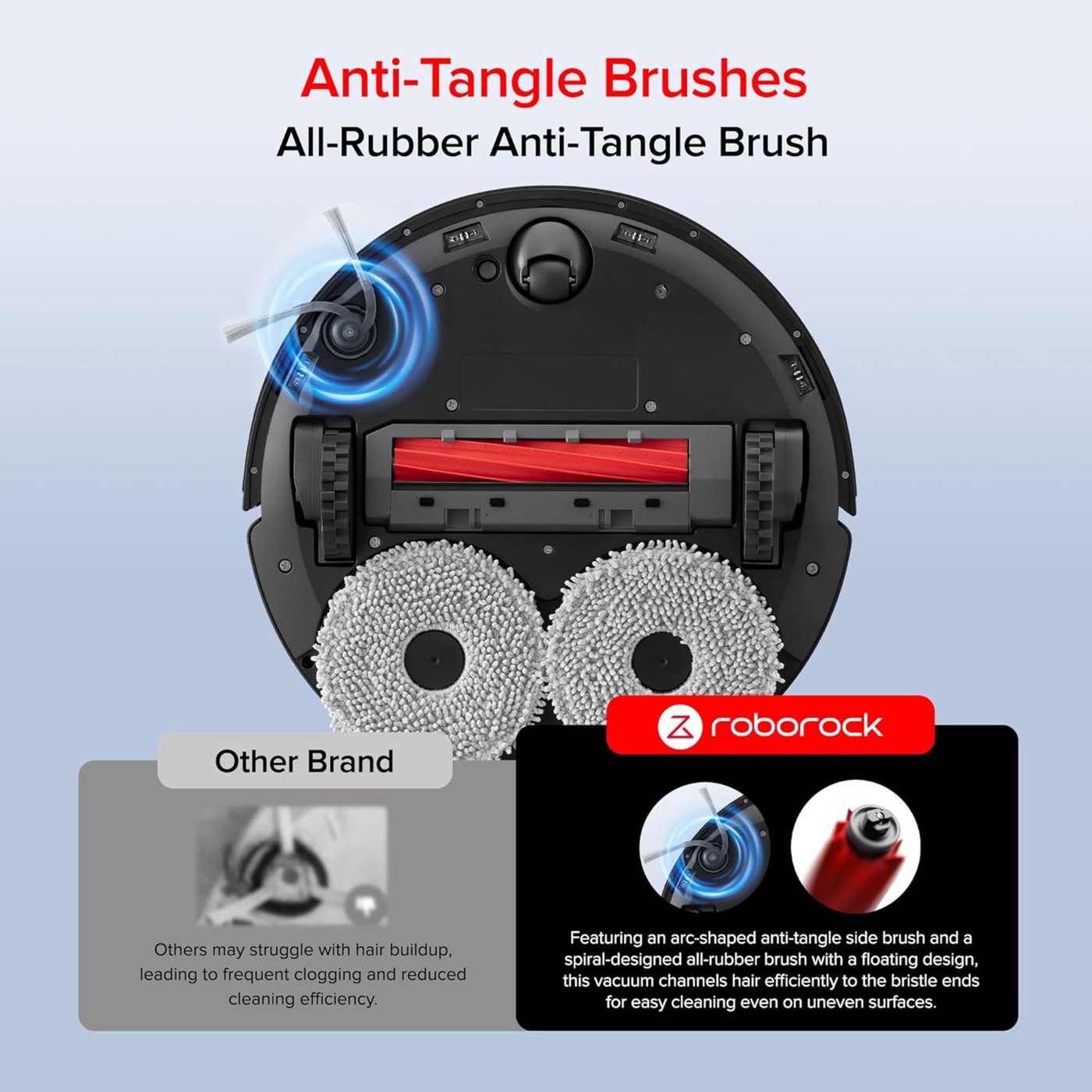 Roborock QR 798 robotdammsugare Svart