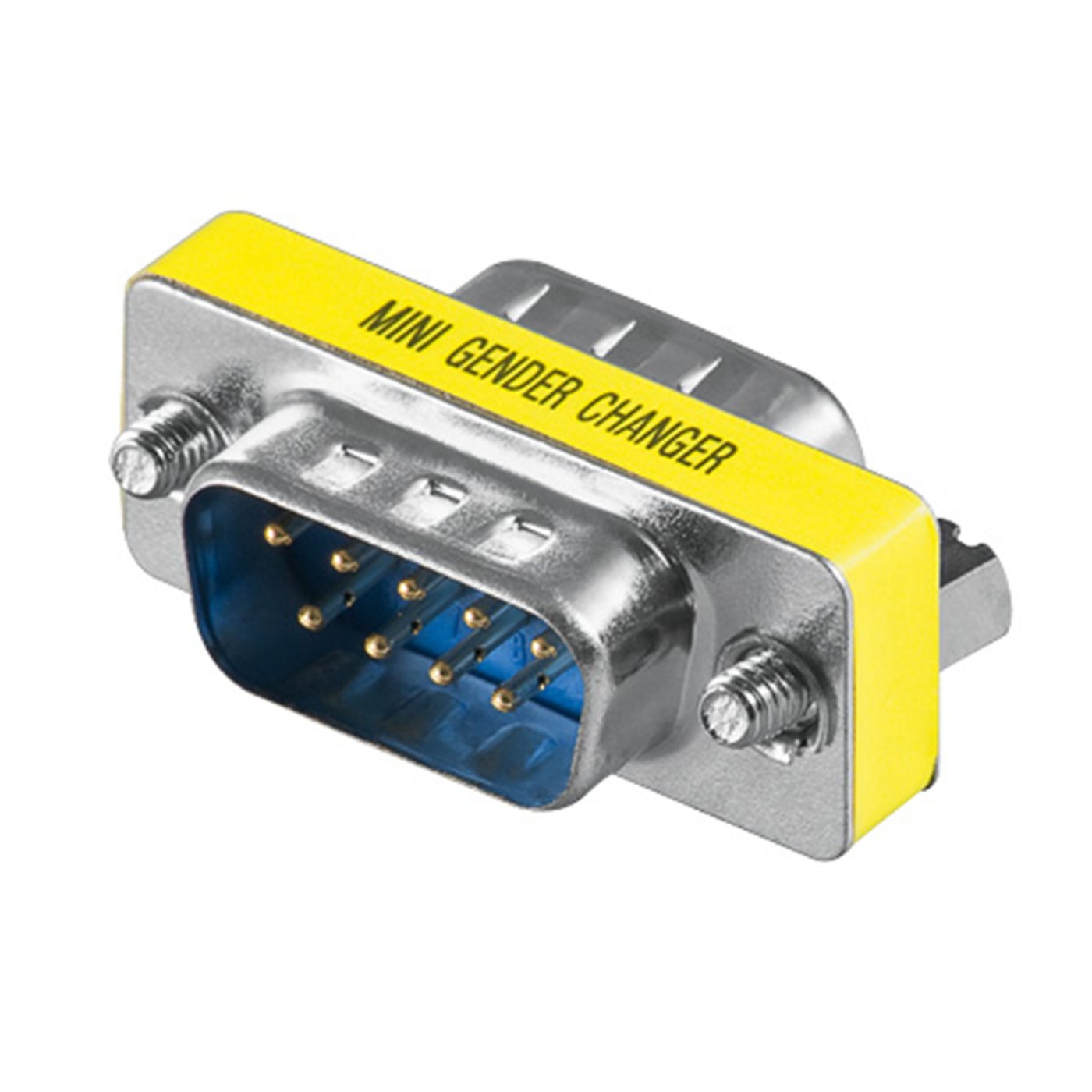 Luxorparts DB9-adapter for seriell kabel (9-polet) Dobbel hannkontakt