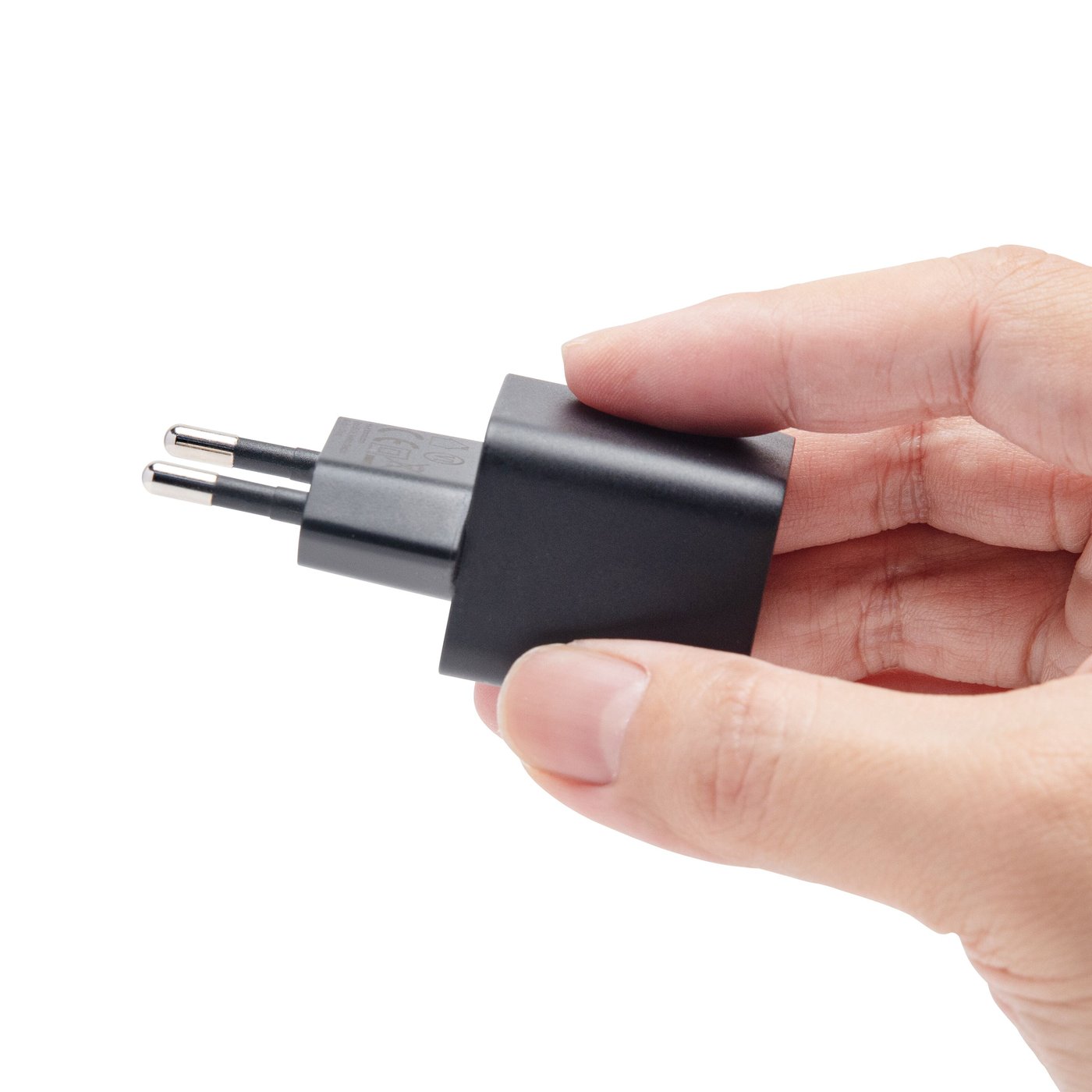 Linocell GaN snabbladdare 35 W PD med 2 USB-C-portar Svart