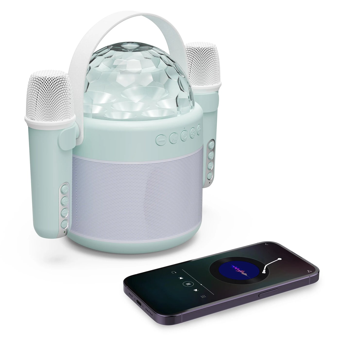 Duet – karaokemaskin med to mikrofoner