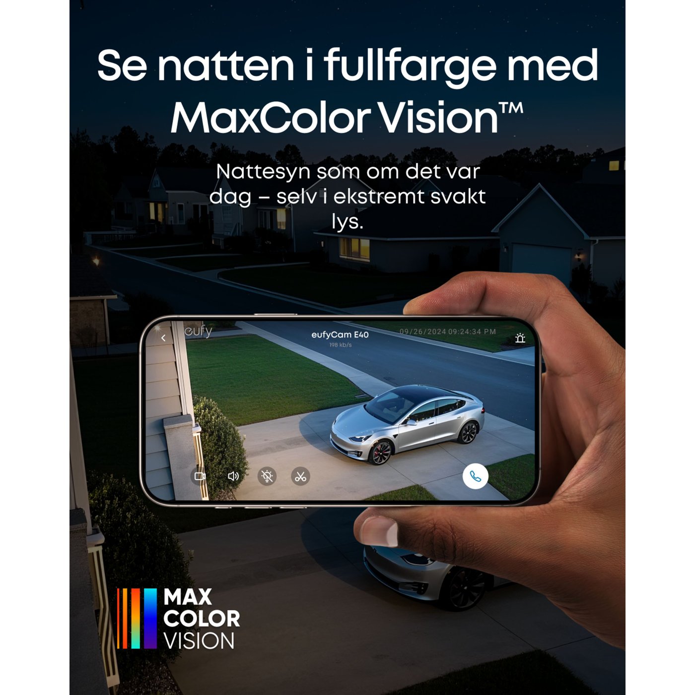 Eufy EufyCam E40 3-kamera kit med HomeBase S380