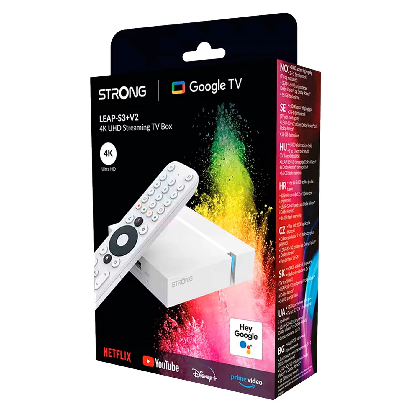 Strong LEAP-S3+V2 4K Google TV-box