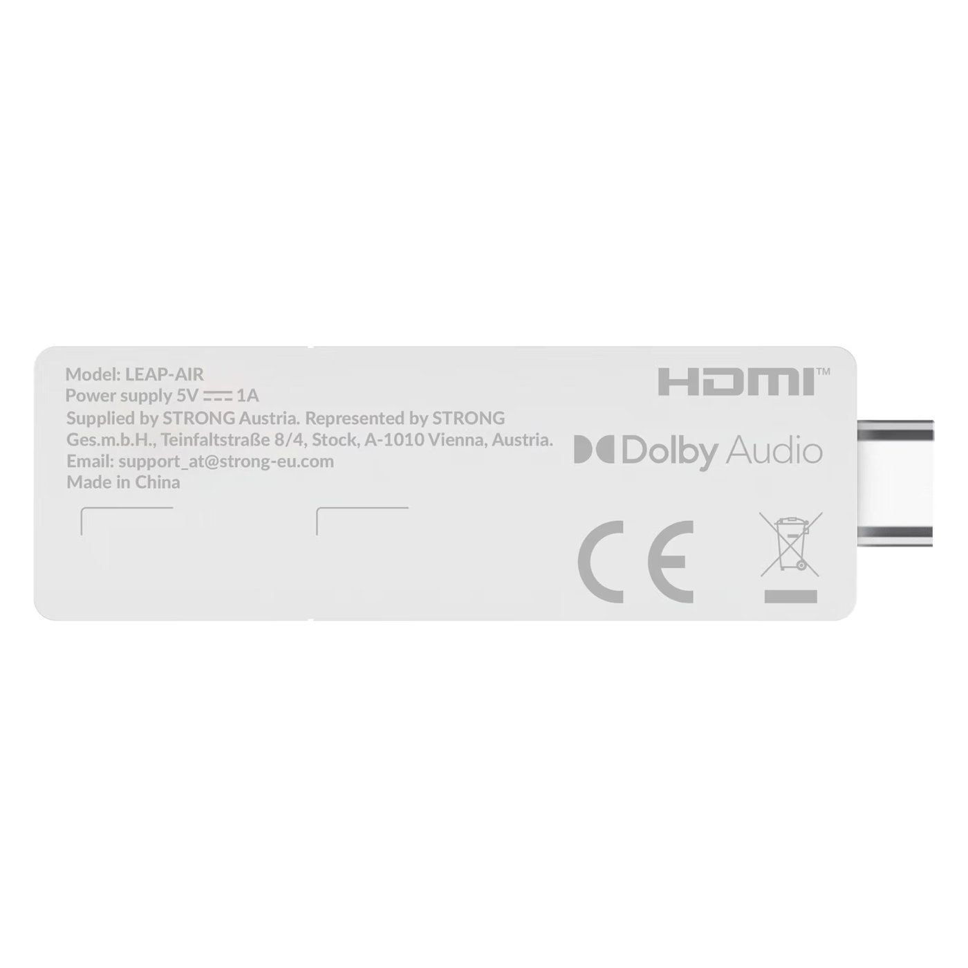 Strong LEAP-AIR 4K Google TV Stick