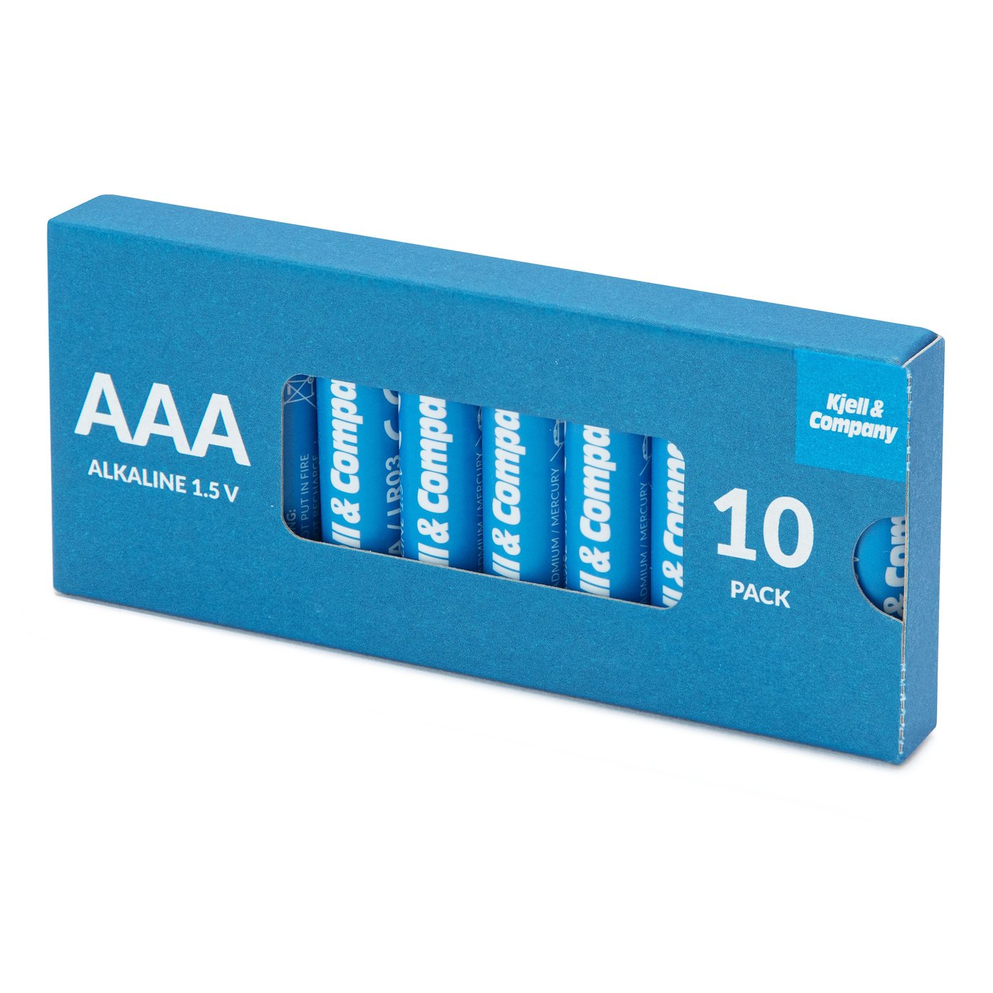 Kjell & Company AAA-batterier (LR03) 10-pack