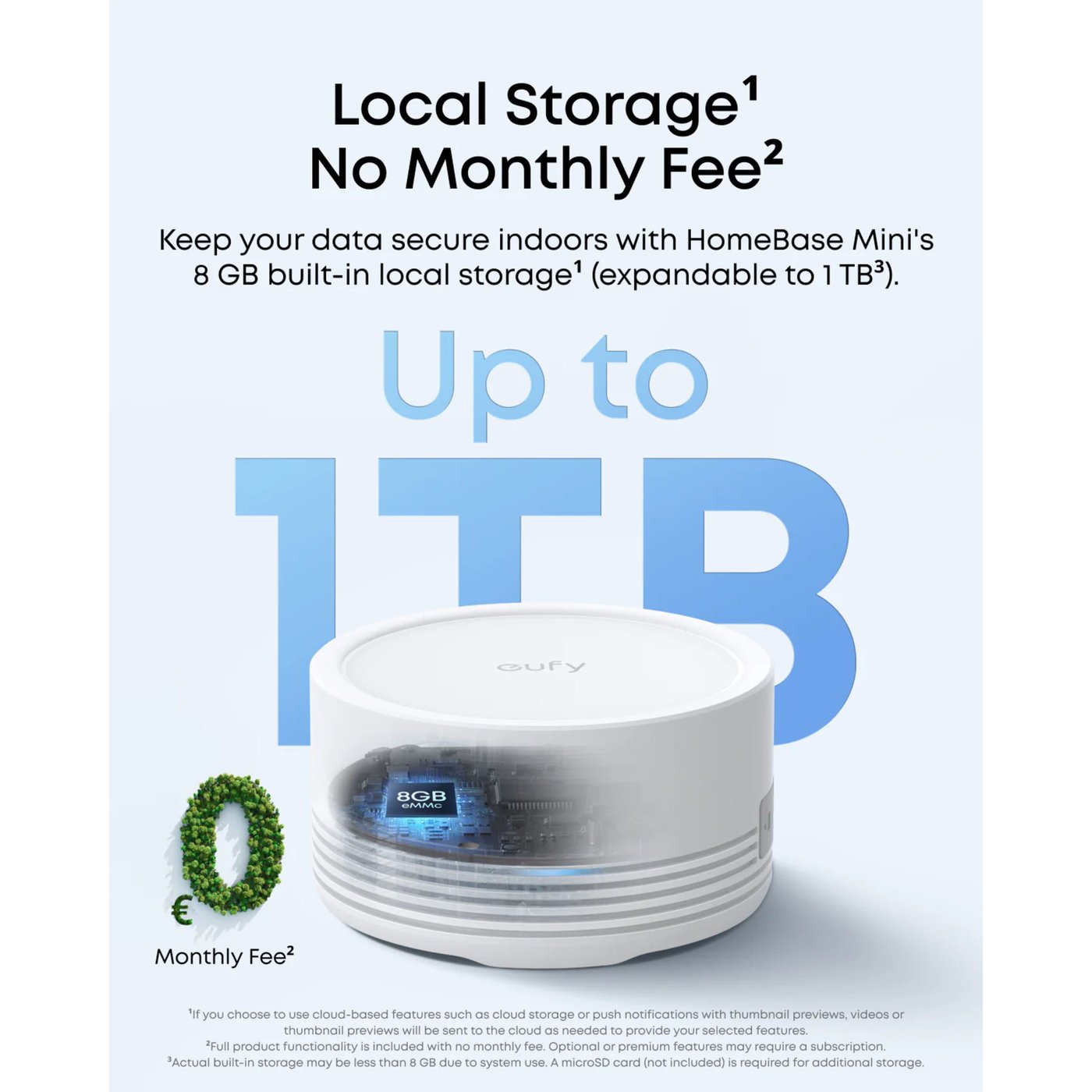 Eufy eufyCam C35 Kit med 4 kameror och minibasstation