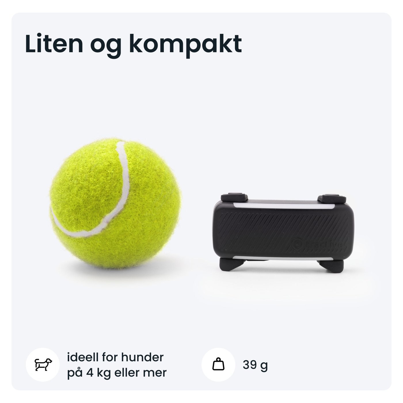 Tractive DOG 6 – GPS-hundehalsbånd og helseovervåking