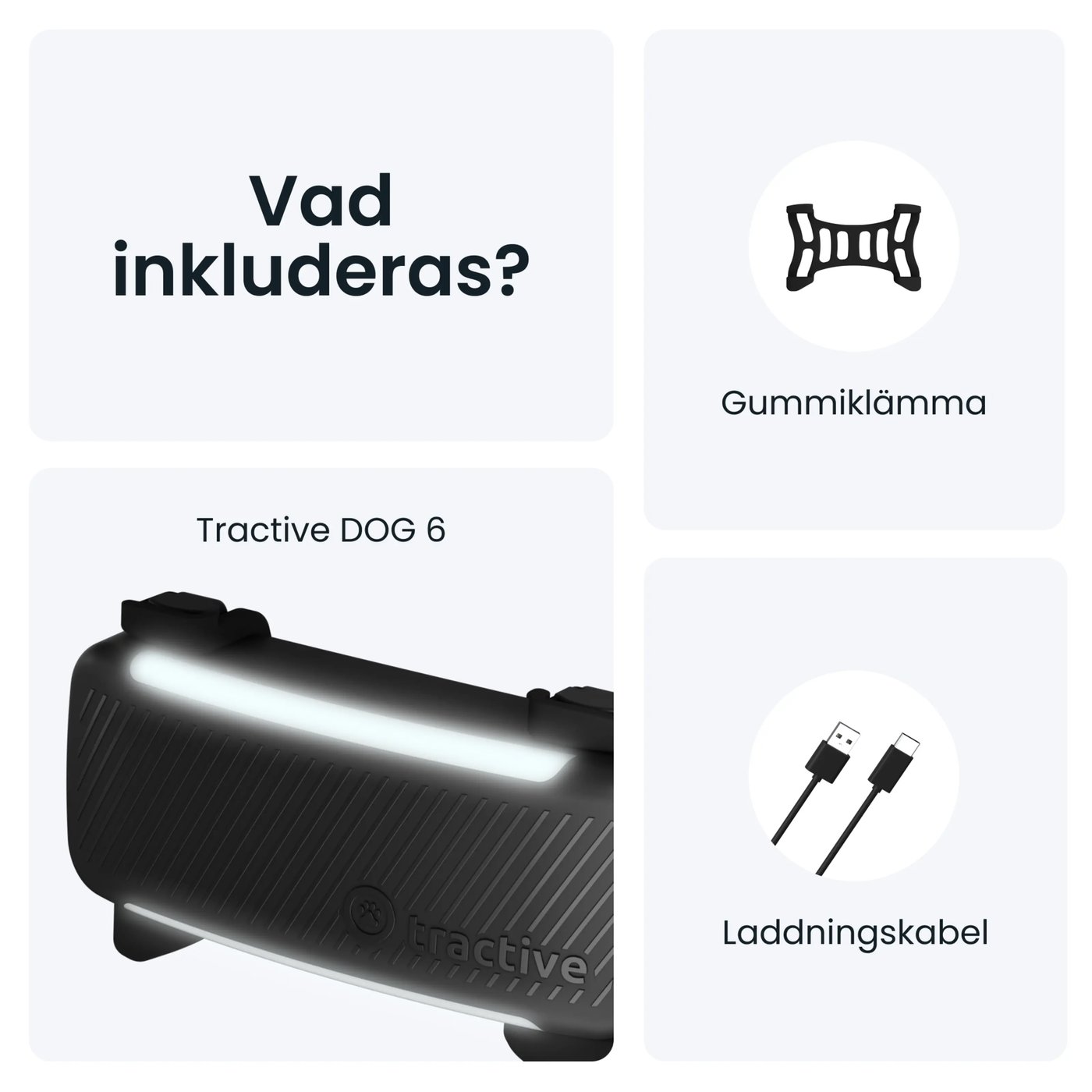 Tractive DOG 6 – Hund-GPS med hälsospårning