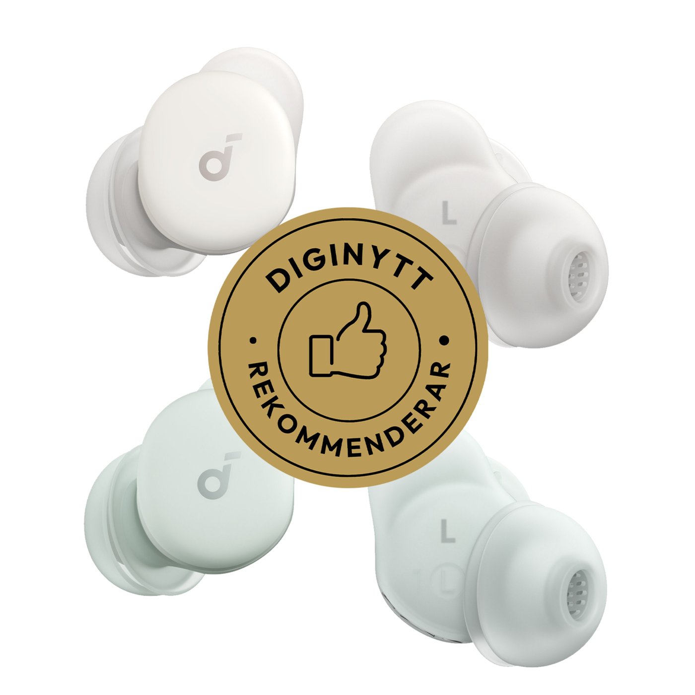 Soundcore Sleep A30 sovhörlurar Vit