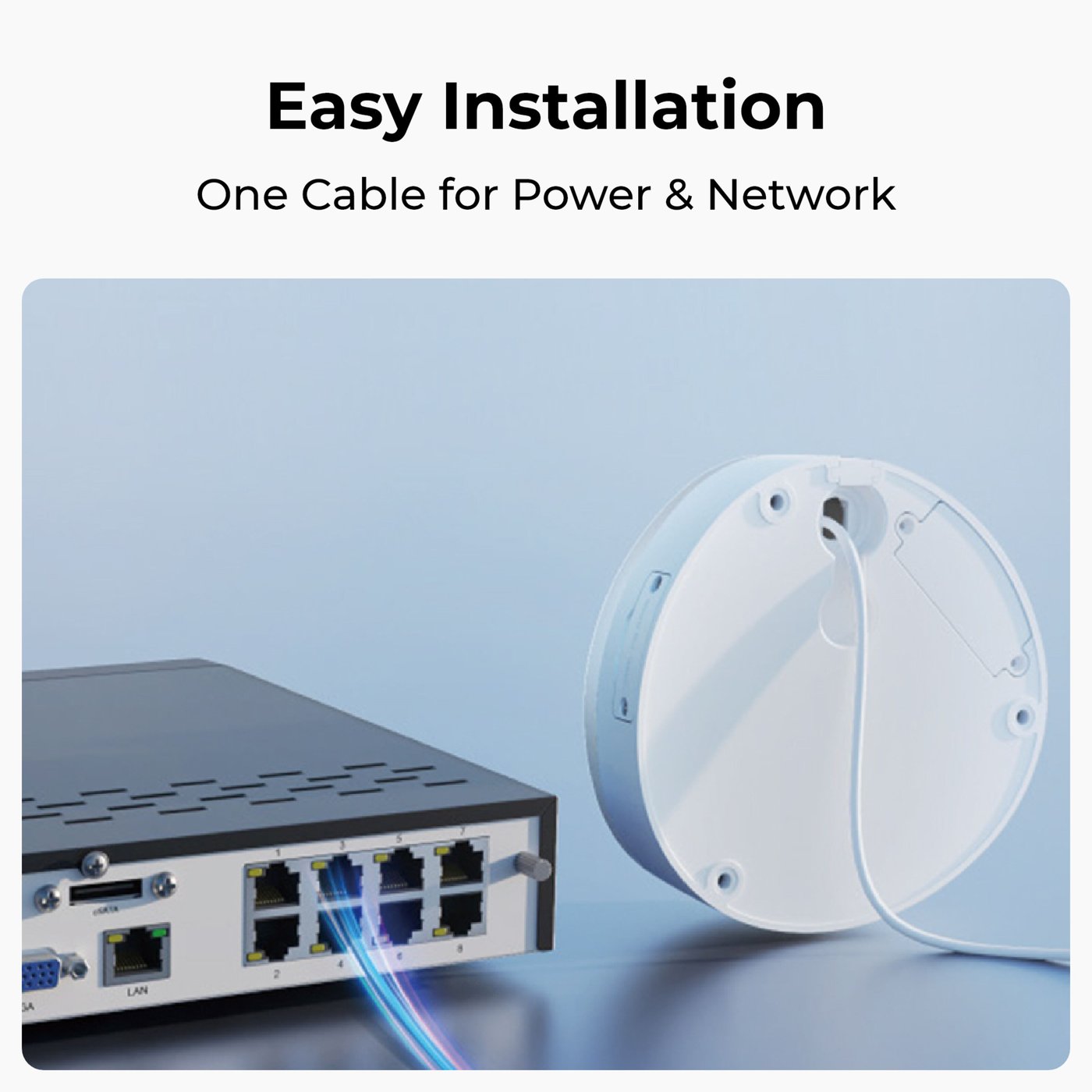 Reolink P334 Dome 4K-overvåkingskamera