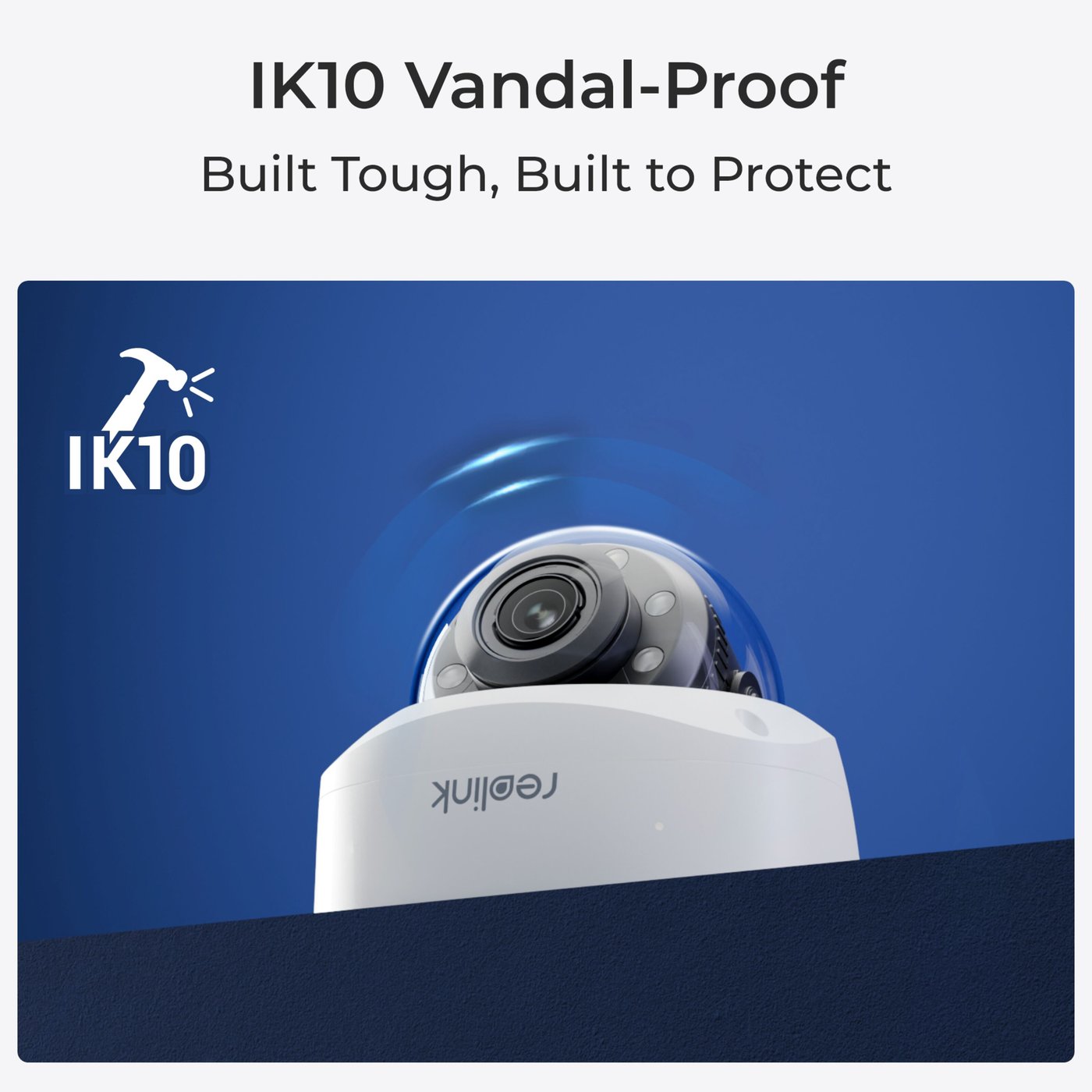 Reolink P437 Dome 4K-overvåkingskamera