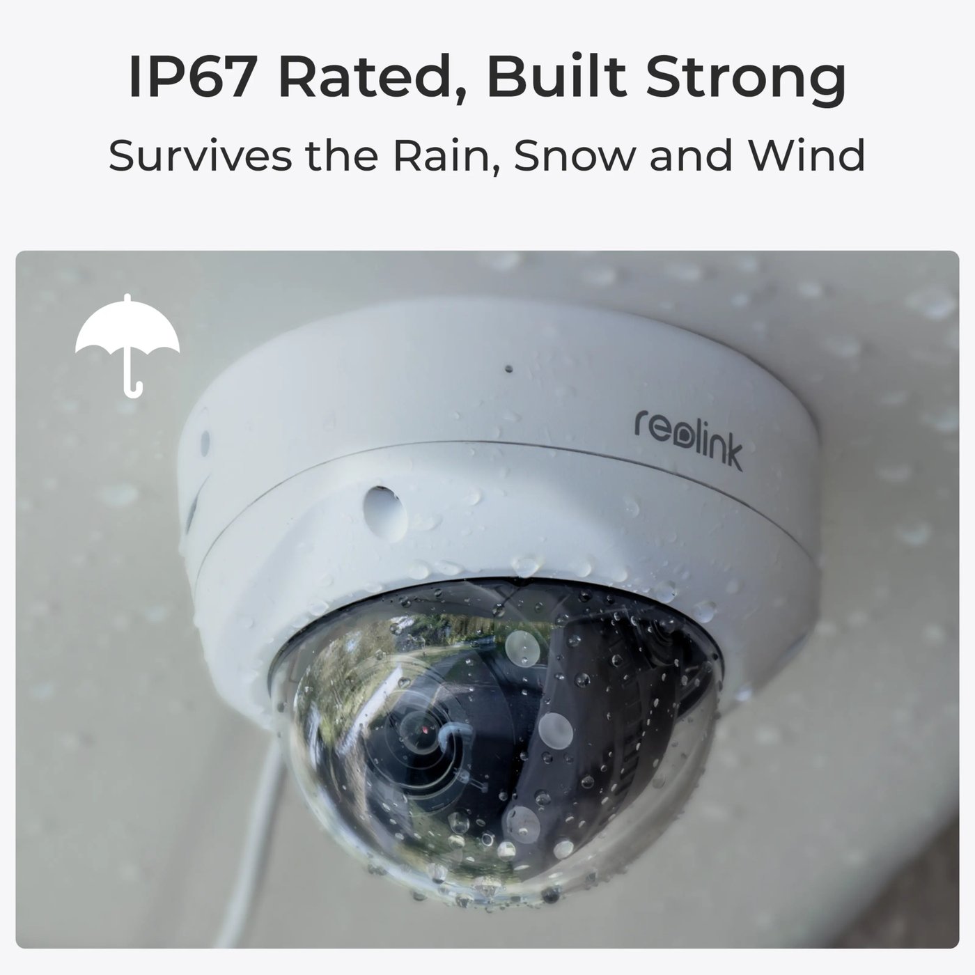 Reolink P437 Dome 4K-overvåkingskamera