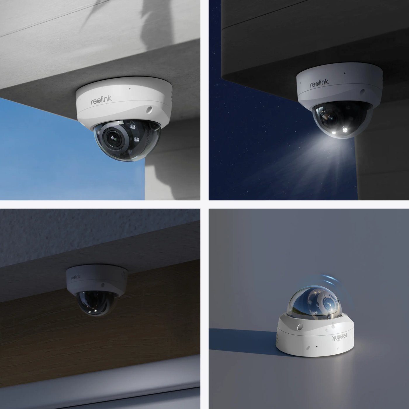 Reolink P437 Dome 4K-overvåkingskamera