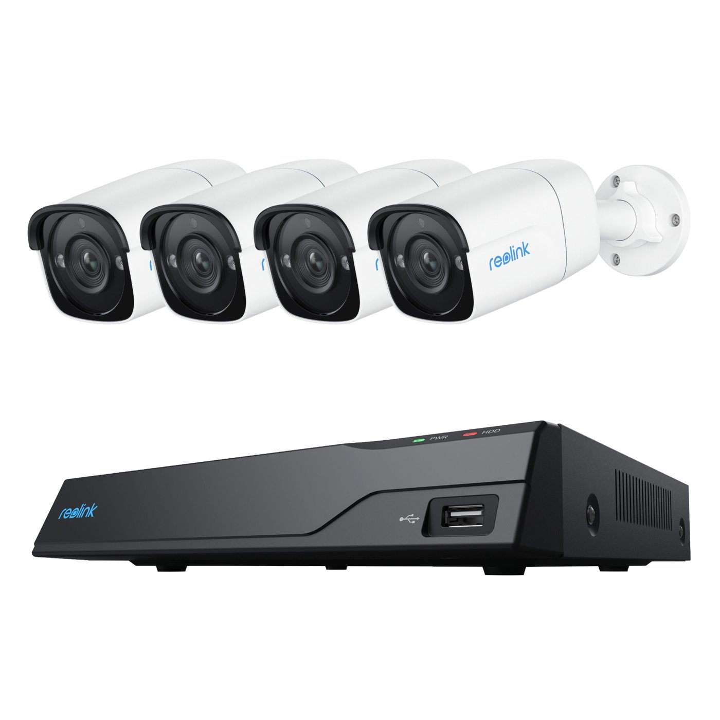Reolink NVS8-5MB4 Övervakningssystem med 4 kameror