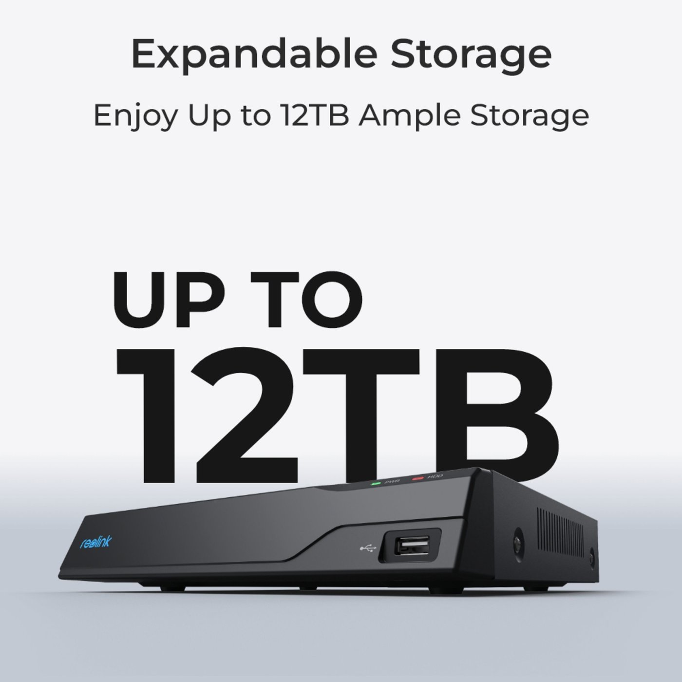 Reolink NVS8-8MD4 Övervakningssystem med 4 kameror