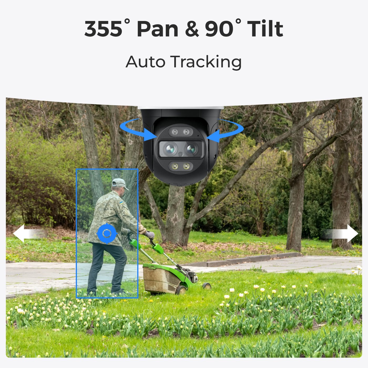 Reolink TrackMix Wifi PTZ-overvåkingskamera