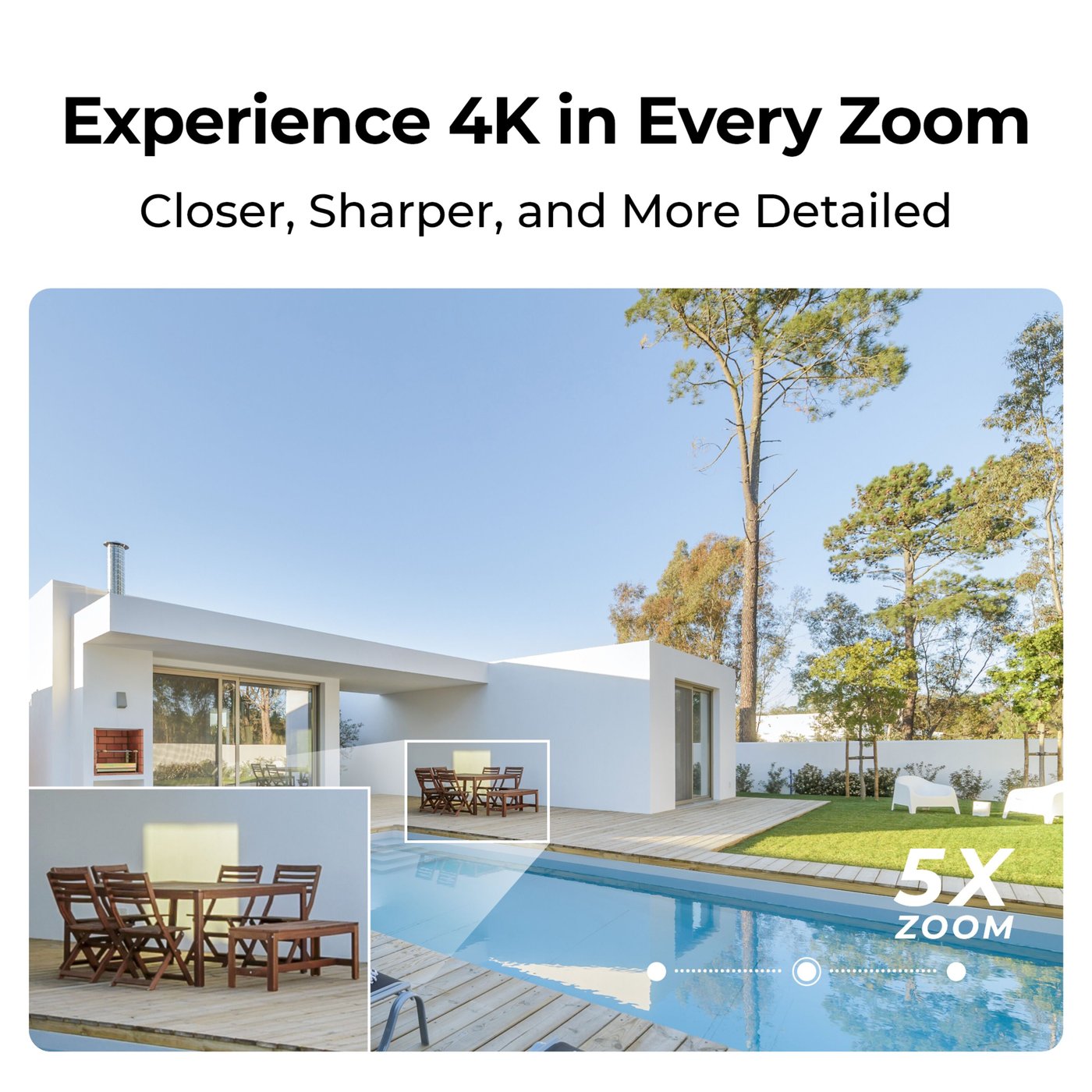 Reolink W840 4K Wifi-overvåkingskamera