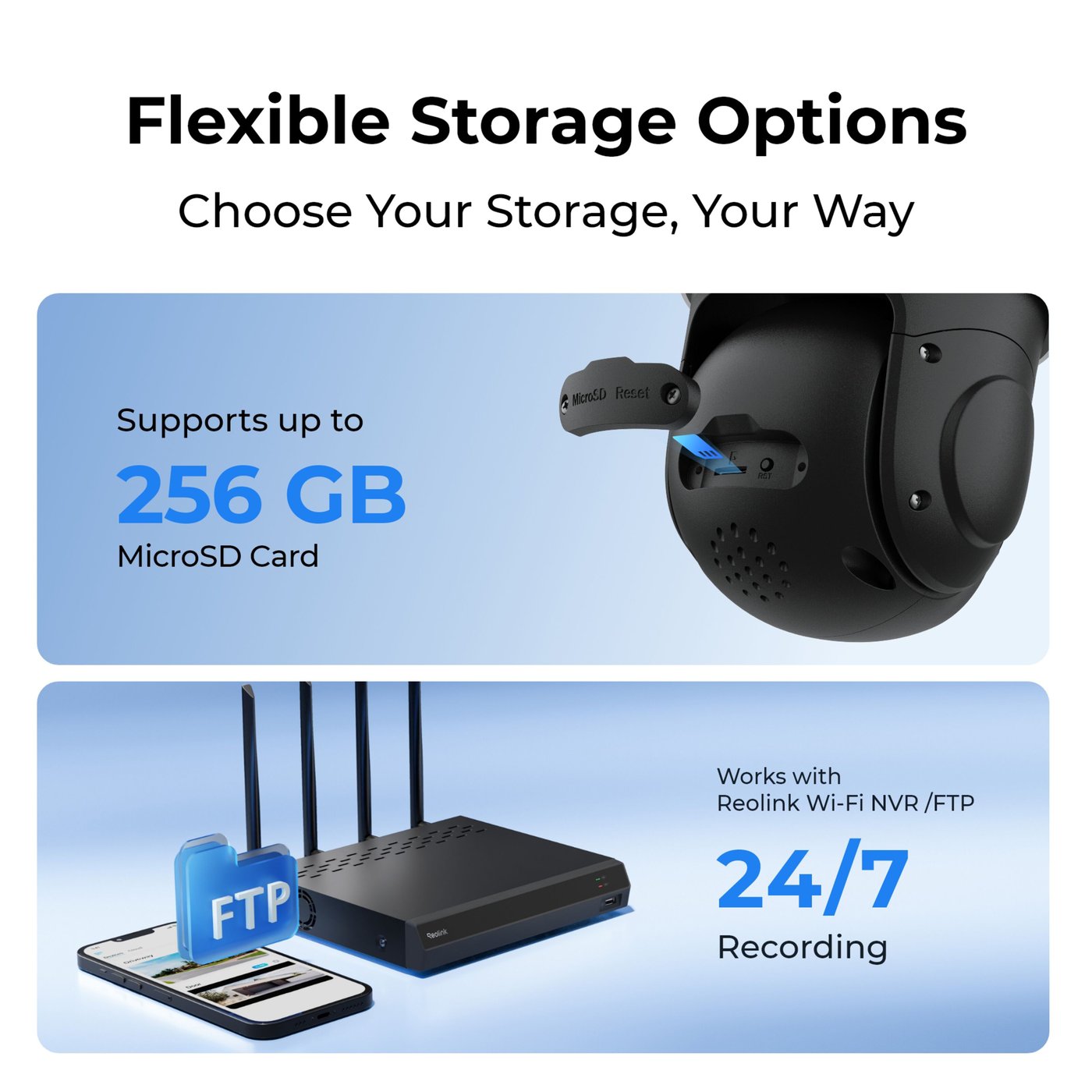 Reolink W840 4K Wifi-overvåkingskamera