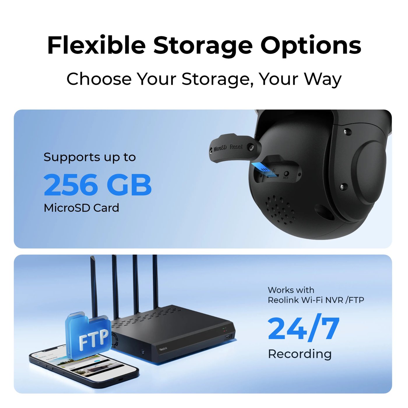 Reolink W840 4K Wifi-övervakningskamera