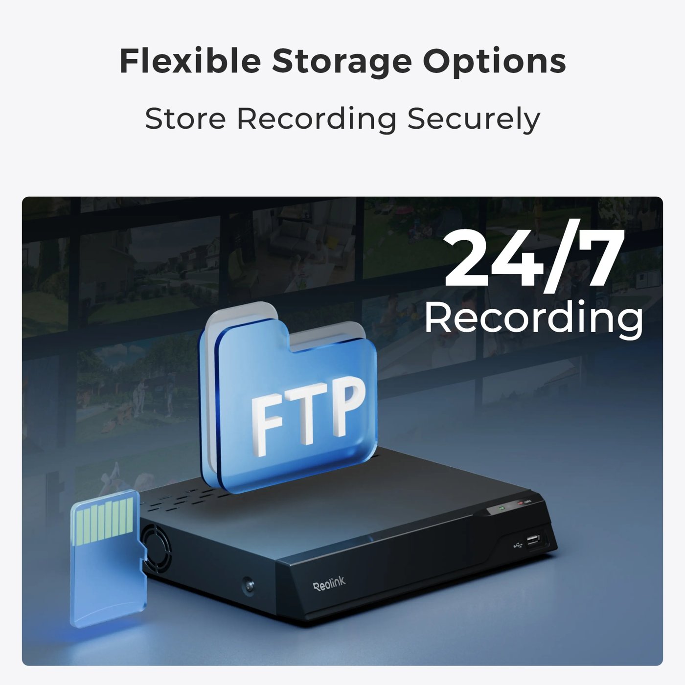 Reolink Elite WiFi 4K 180° overvåkingskamera