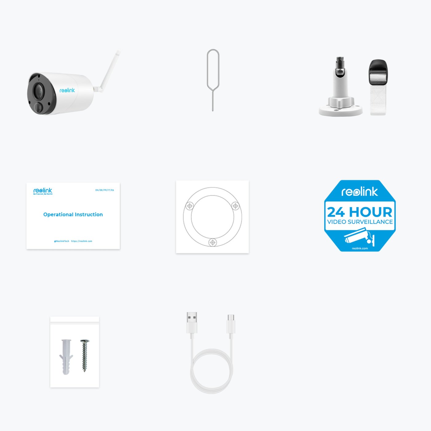 Reolink Argus Eco trådlös övervakningskamera