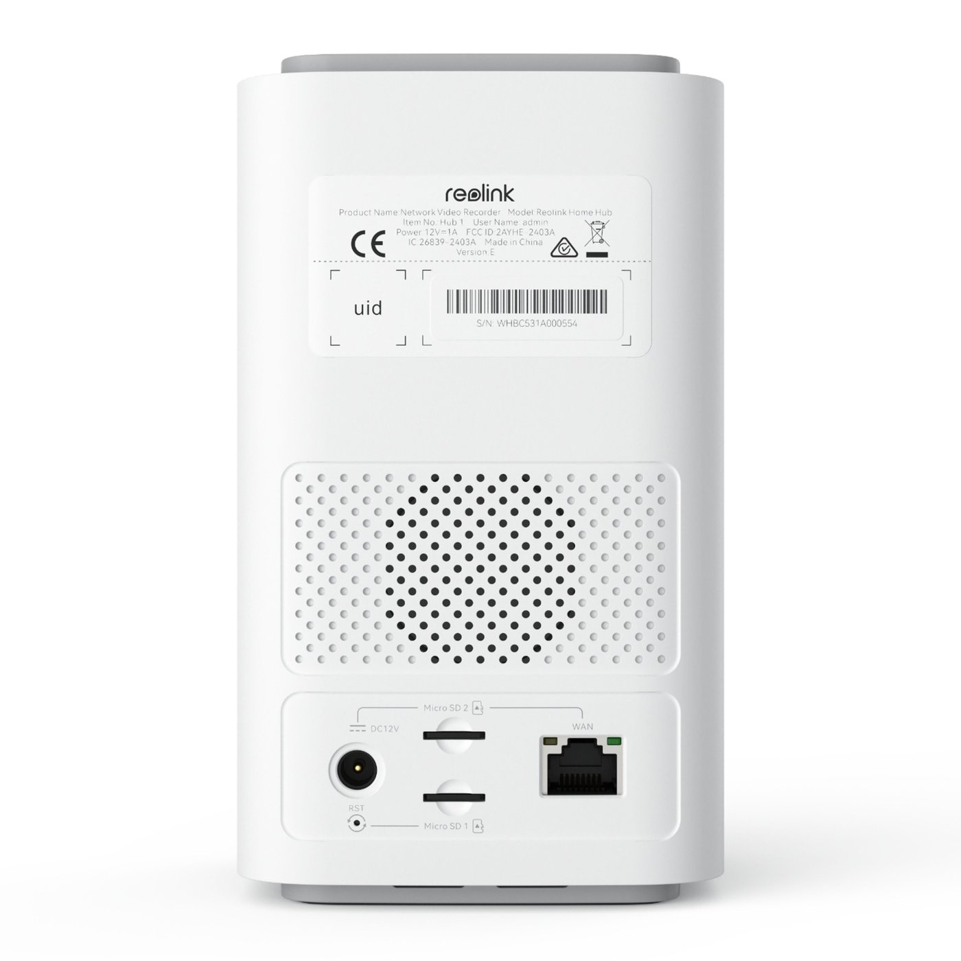 Reolink Home Hub trådlös säkerhetscentral