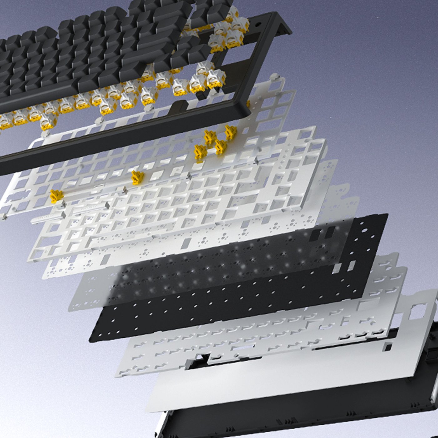 HATOR Skyfall 80 PRO trådløst gamingtastatur