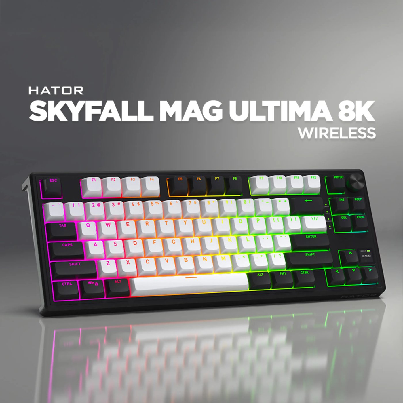 HATOR Skyfall 80 MAG Ultima 8K trådlöst gamingtangentbord