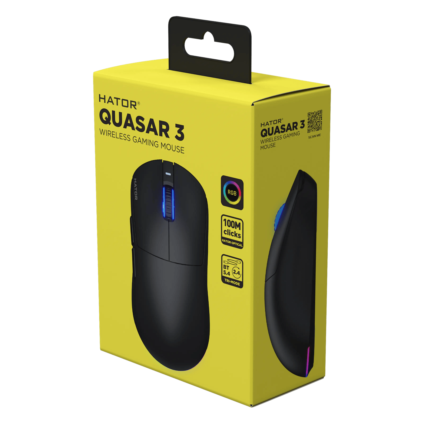 HATOR Quasar 3 Wireless trådlös gamingmus