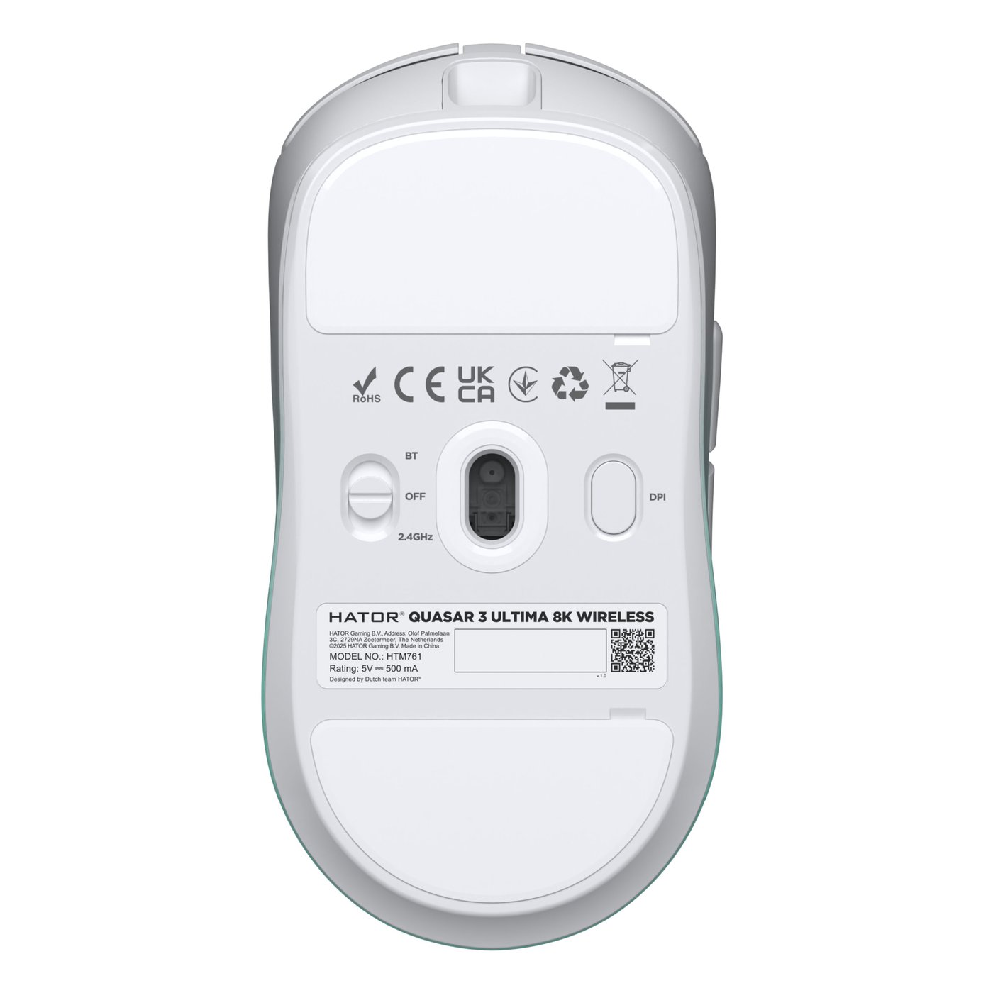 HATOR Quasar 3 Ultima 8K Wireless trådlös gamingmus
