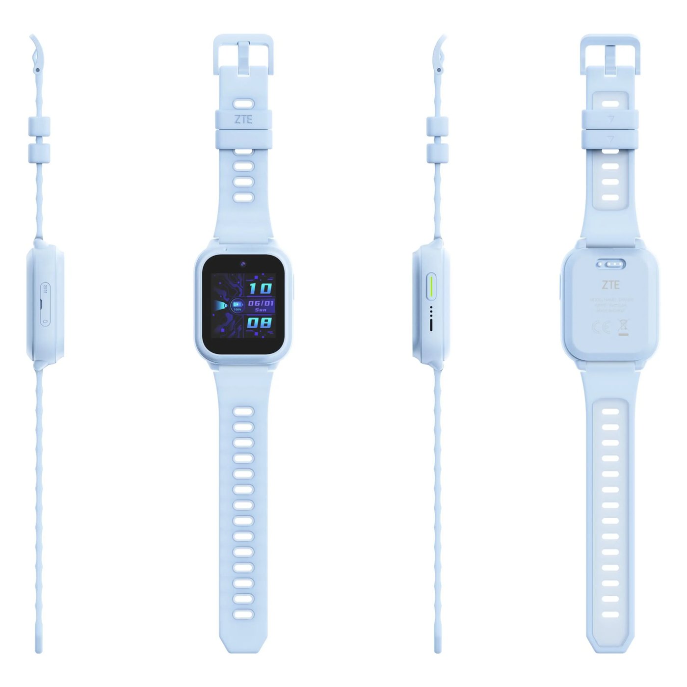 ZTE Watch K2 Pro – smartklokke for barn Blå