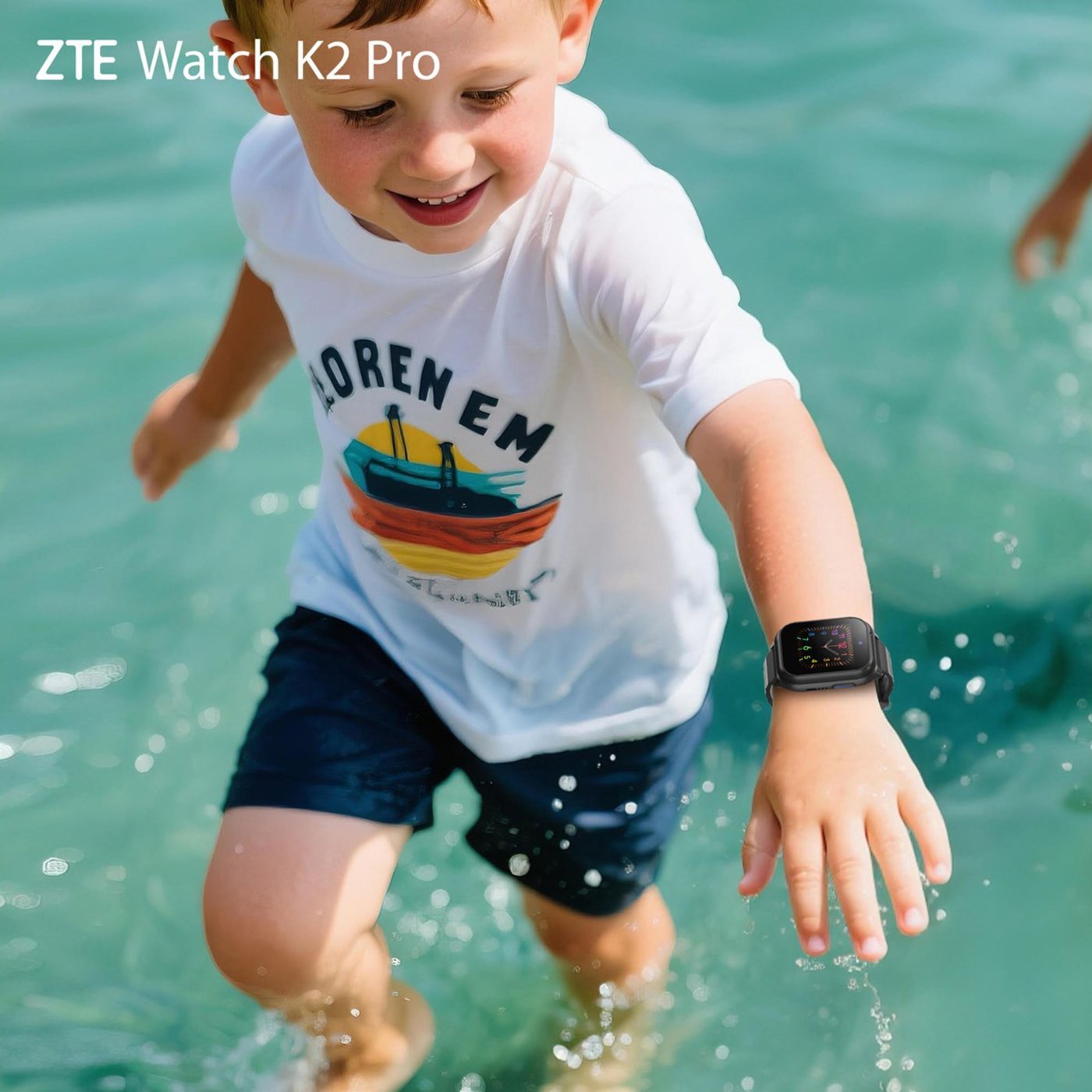 ZTE Watch K2 Pro – smartklocka för barn Rosa