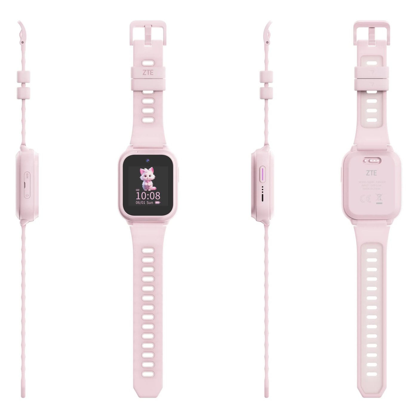 ZTE Watch K2 Pro – smartklokke for barn Rosa