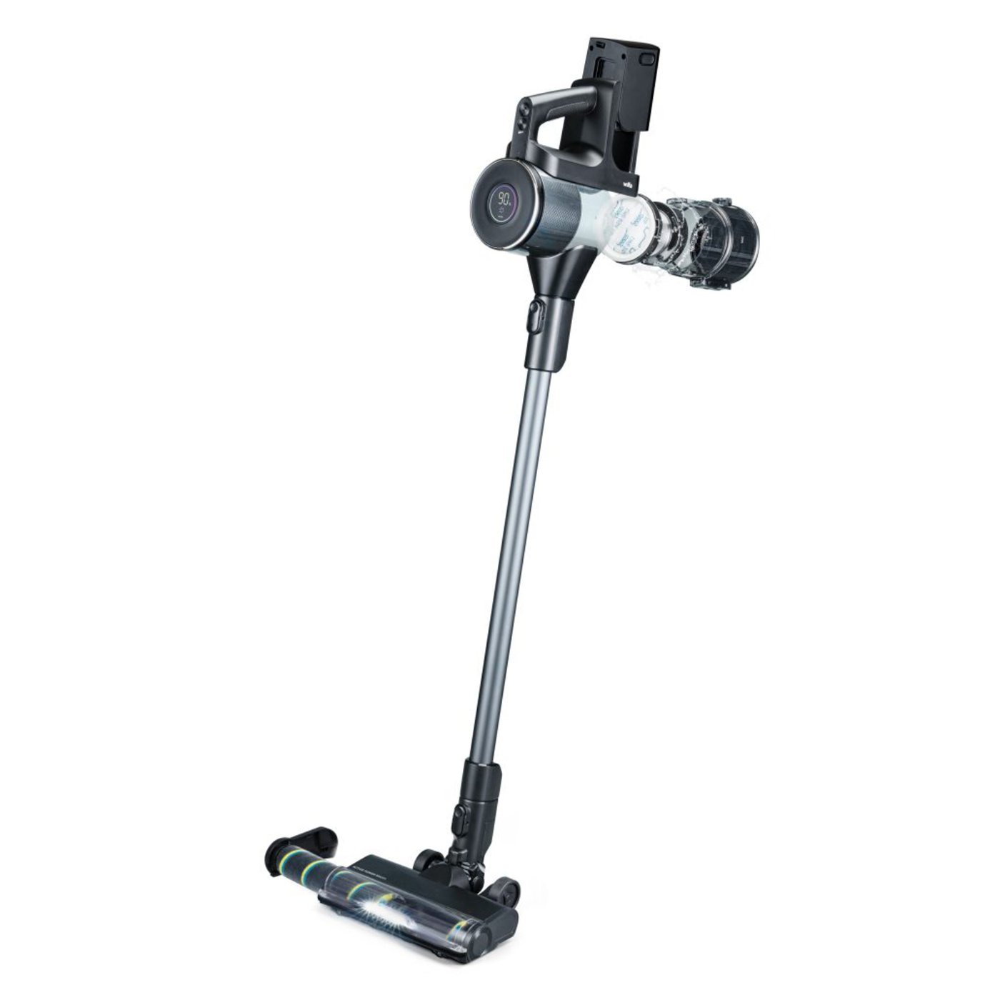 Wilfa Innovac Xceed sladdlös skaftdammsugare