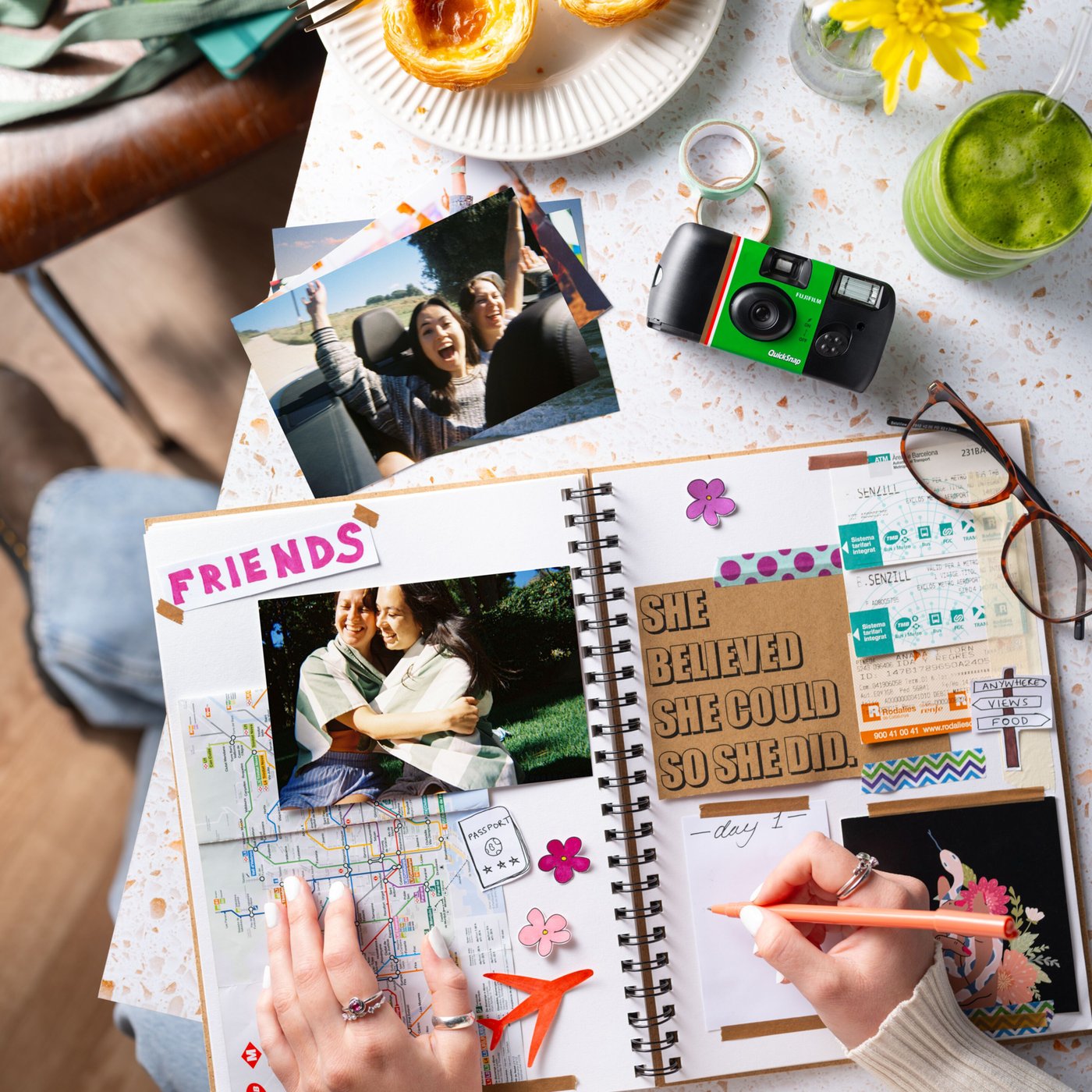 Fujifilm QuickSnap Flash Engångskamera 27 bilder 2-pack 2026