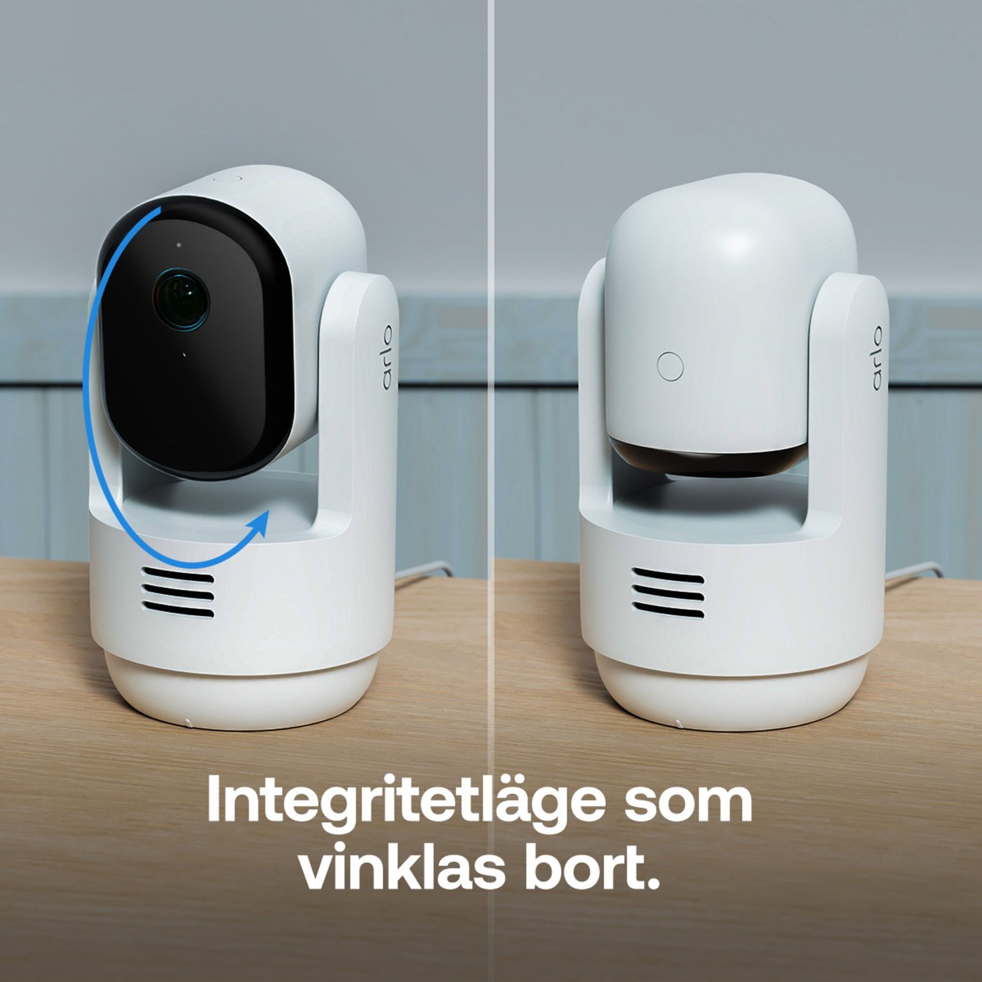 Arlo Essential 3 HD PTZ – Övervakningskamera inomhus 2-pack