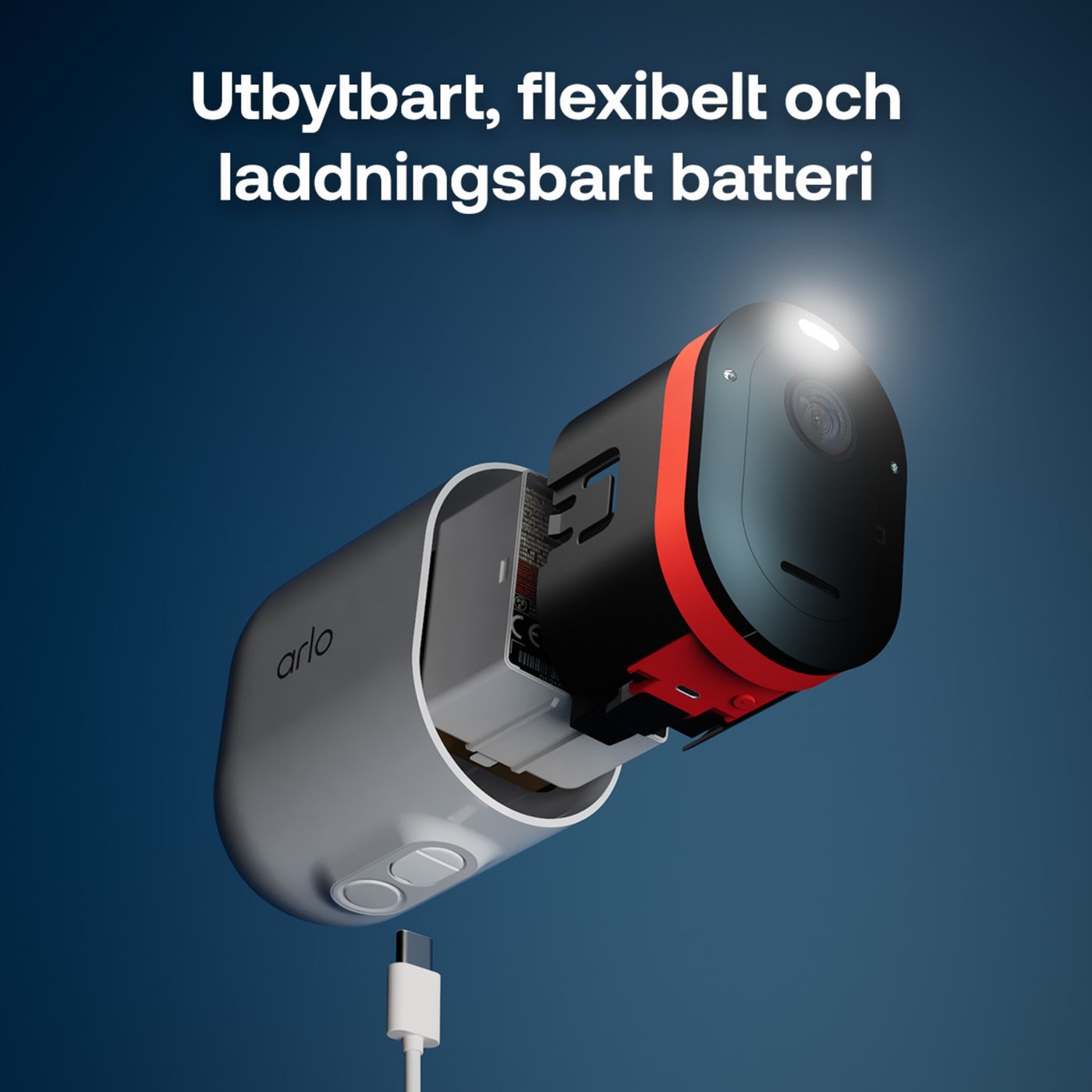 Arlo Pro 6 – Trådlös övervakningskamera utomhus 4-pack