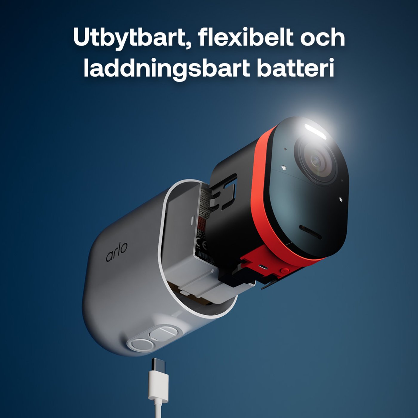 Arlo Ultra 3 4K – Trådlös övervakningskamera utomhus 4-pack