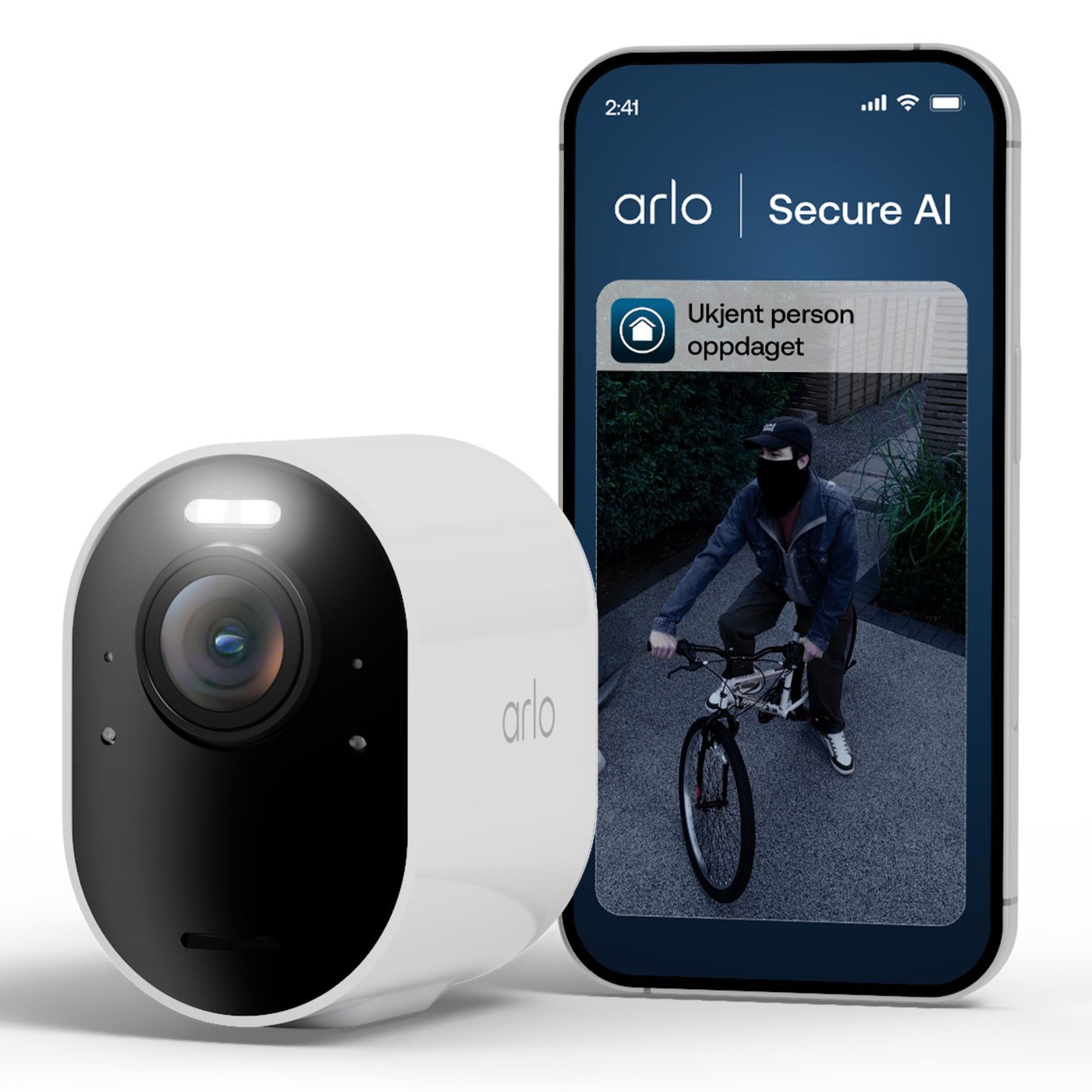 Arlo Ultra 3 4K – trådløst overvåkingskamera utendørs 1-pk.