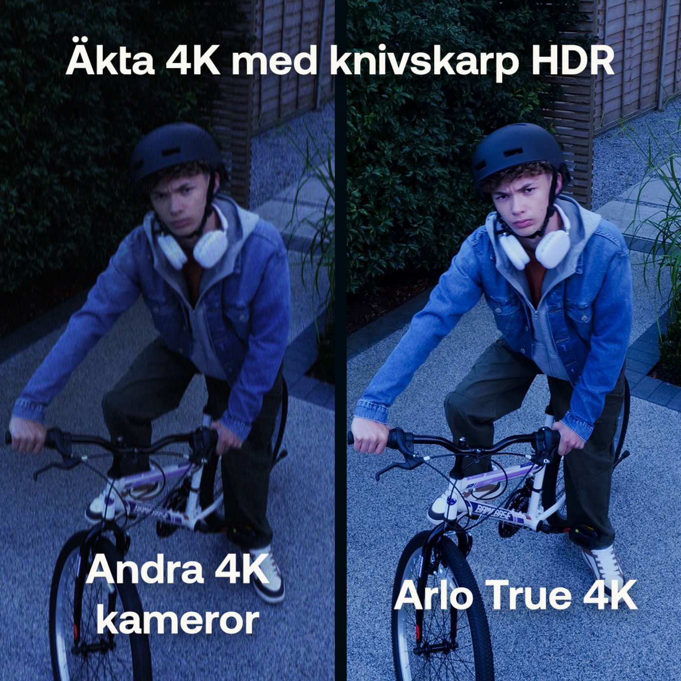 Arlo Ultra 3 4K – Trådlös övervakningskamera utomhus 1-pack