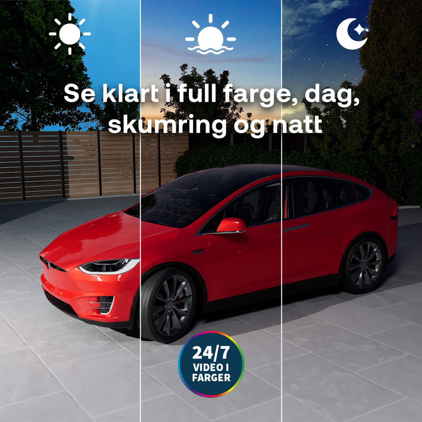 Arlo Ultra 3 4K – trådløst overvåkingskamera utendørs 1-pk.