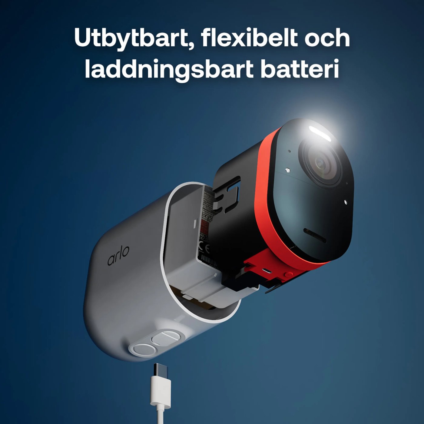 Arlo Ultra 3 4K – Trådlös tilläggskamera 1-pack
