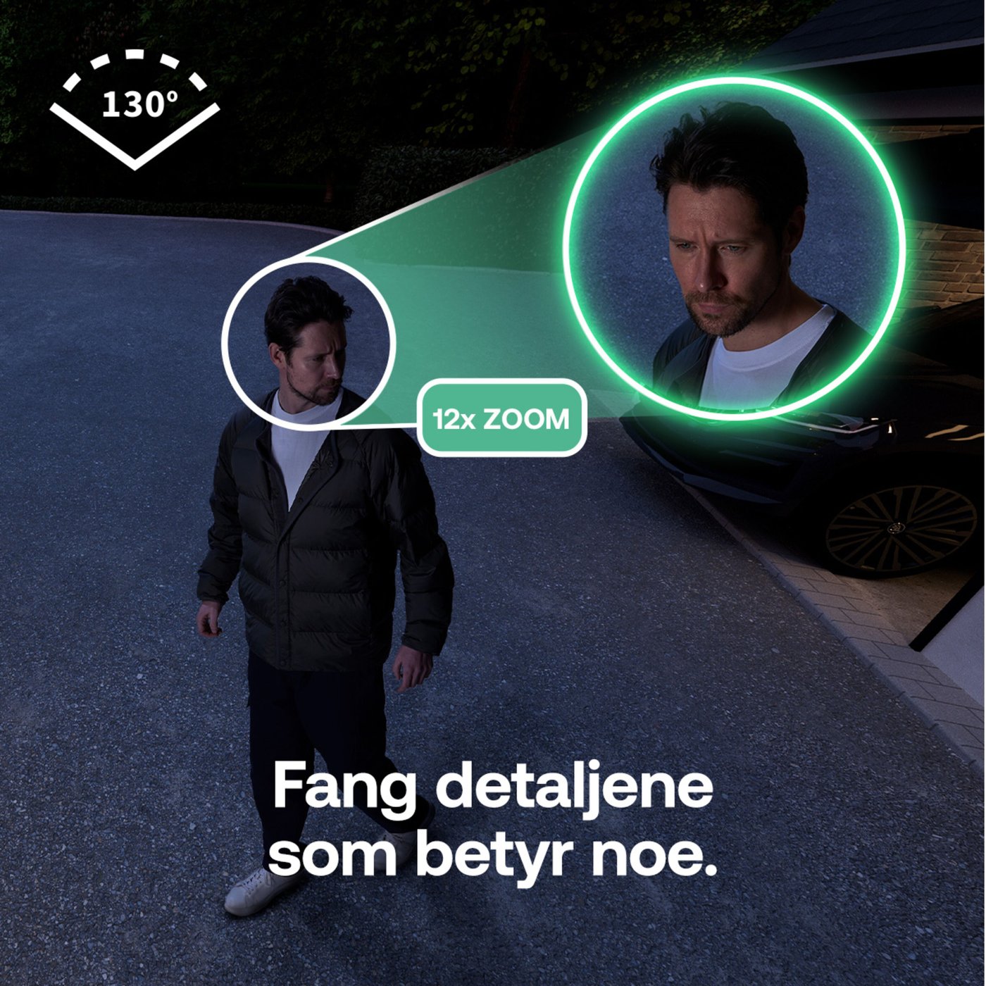 Arlo Essential 2K XL – Trådløst overvåkningskamera utendørs 3-pk.