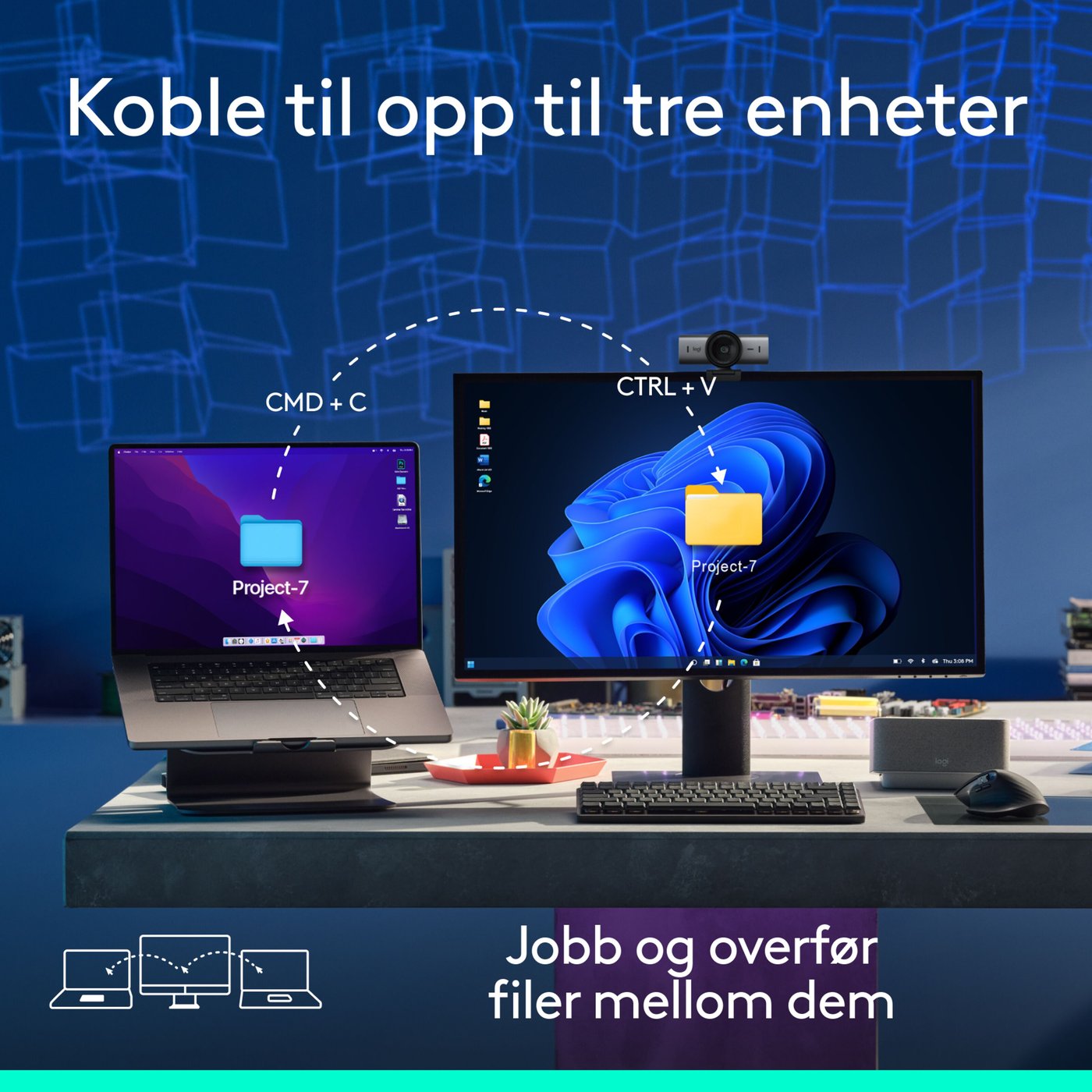 Logitech Mx Master 3s Trådløs datamus Graphite, Bluetooth-utgave