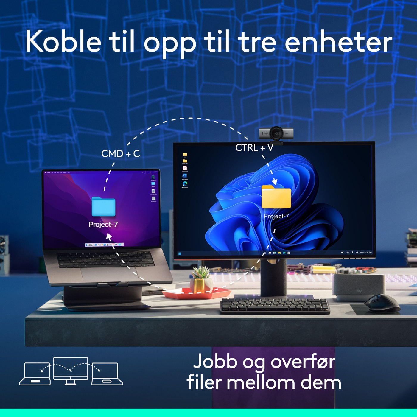 Logitech Mx Master 3s Trådløs datamus Graphite, Bluetooth-utgave