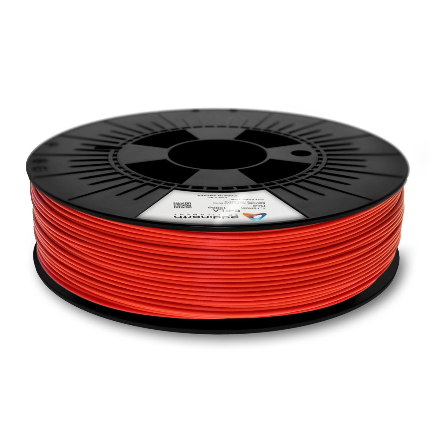 Addnorth E-PLA-filament 1,75 mm 1000 g – Rød