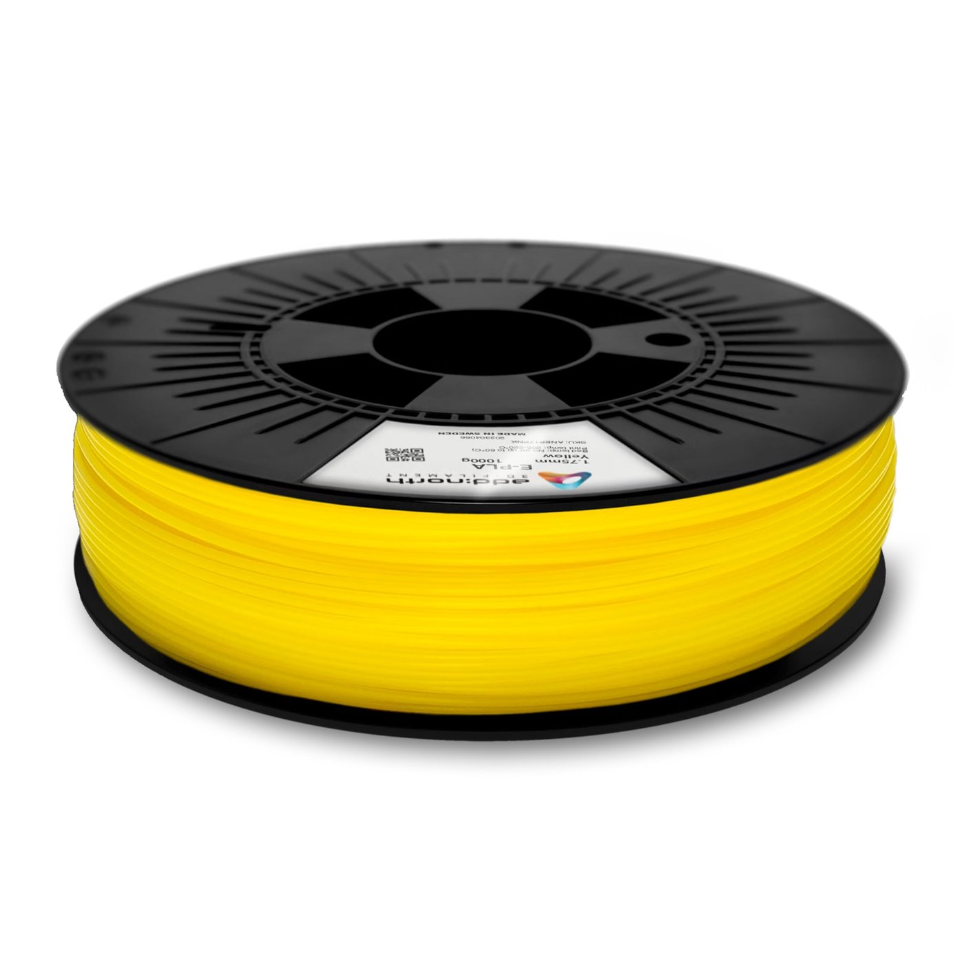 Addnorth E-PLA filament 1,75 mm – 1 000 g Gul