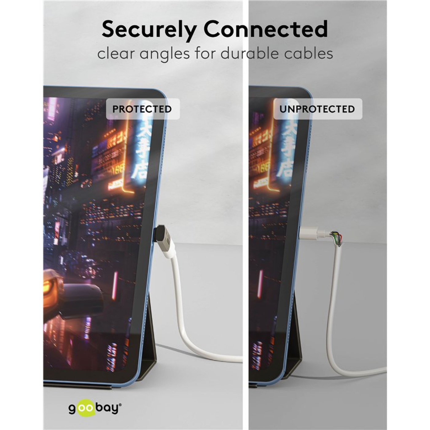 USB-C-adapter 90° vinklad med USB4-stöd