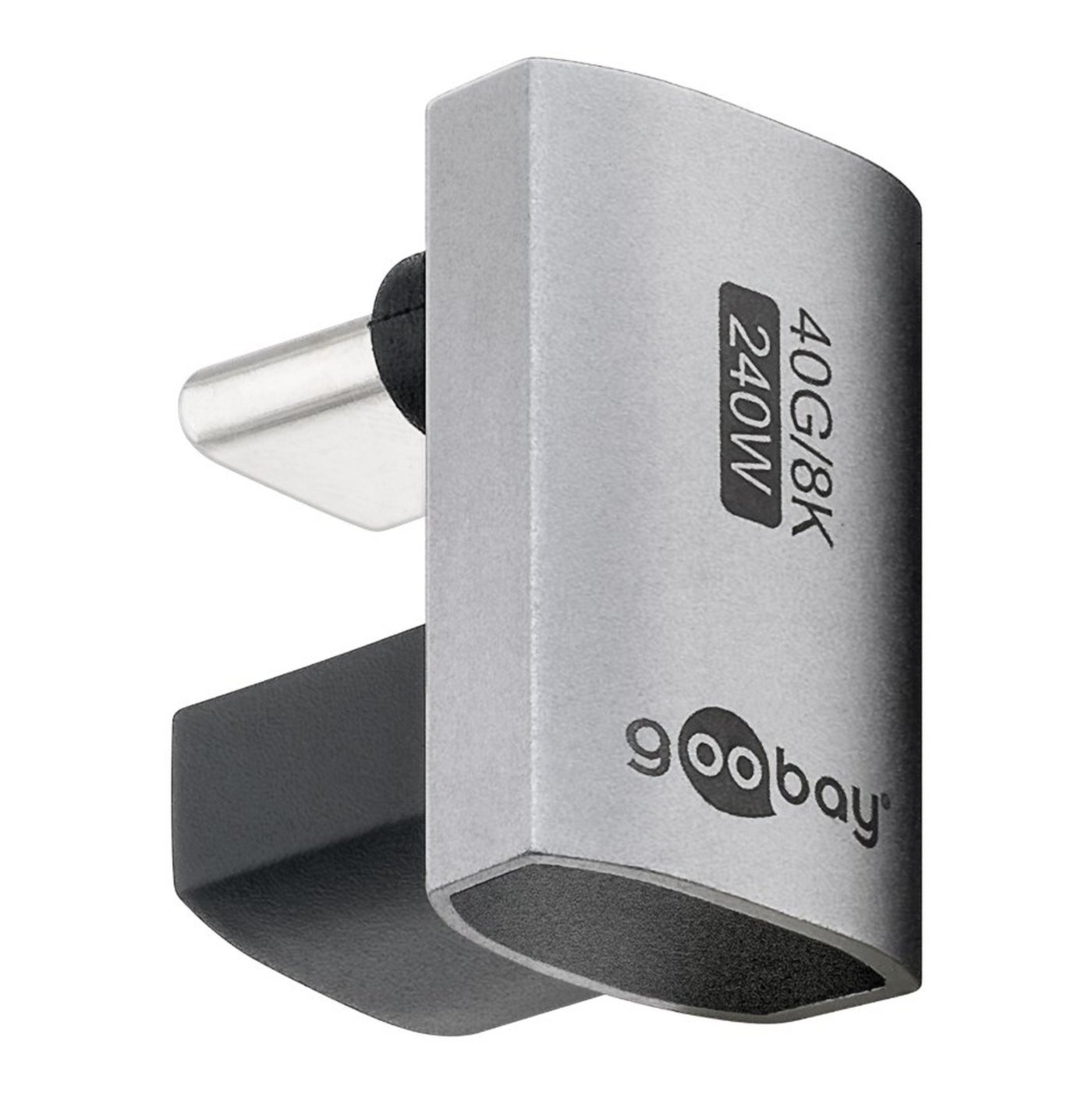 USB-C-adapter 180° U-formad med USB4-stöd
